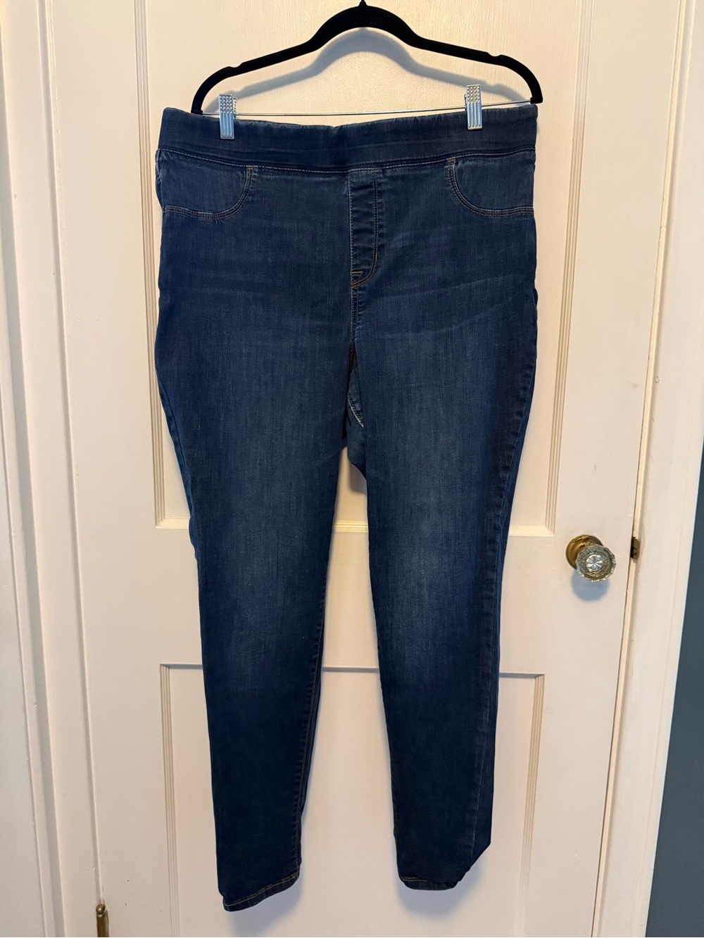 Old Navy Rockstar Dark Blue Skinny Stretch Jeans